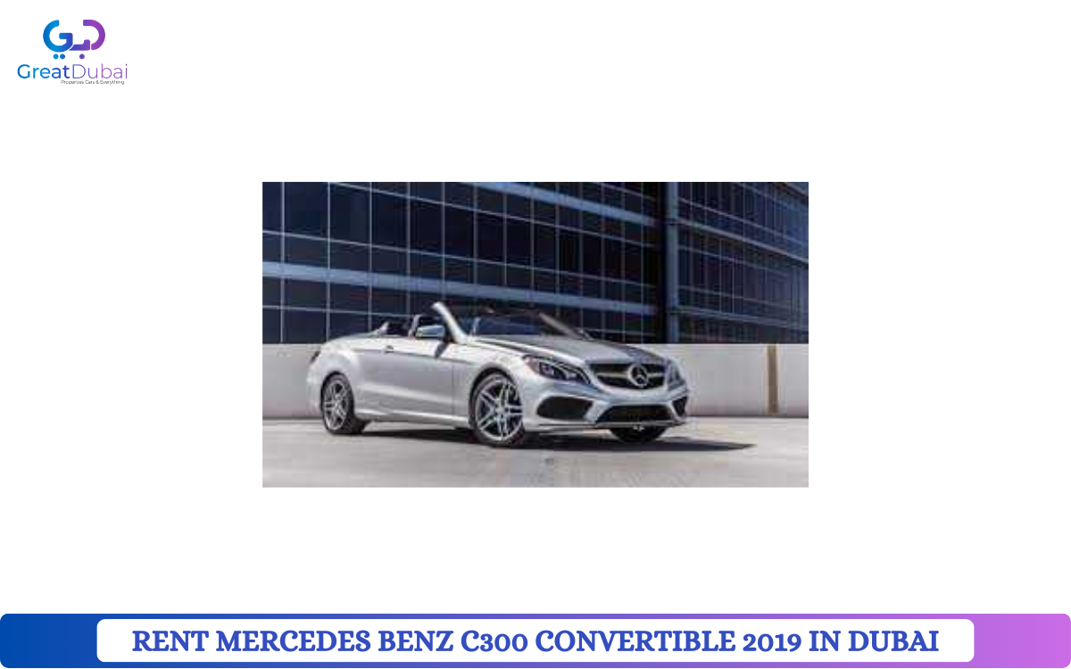 RENT MERCEDES BENZ C300 CONVERTIBLE 2019 IN DUBAI-pic_1