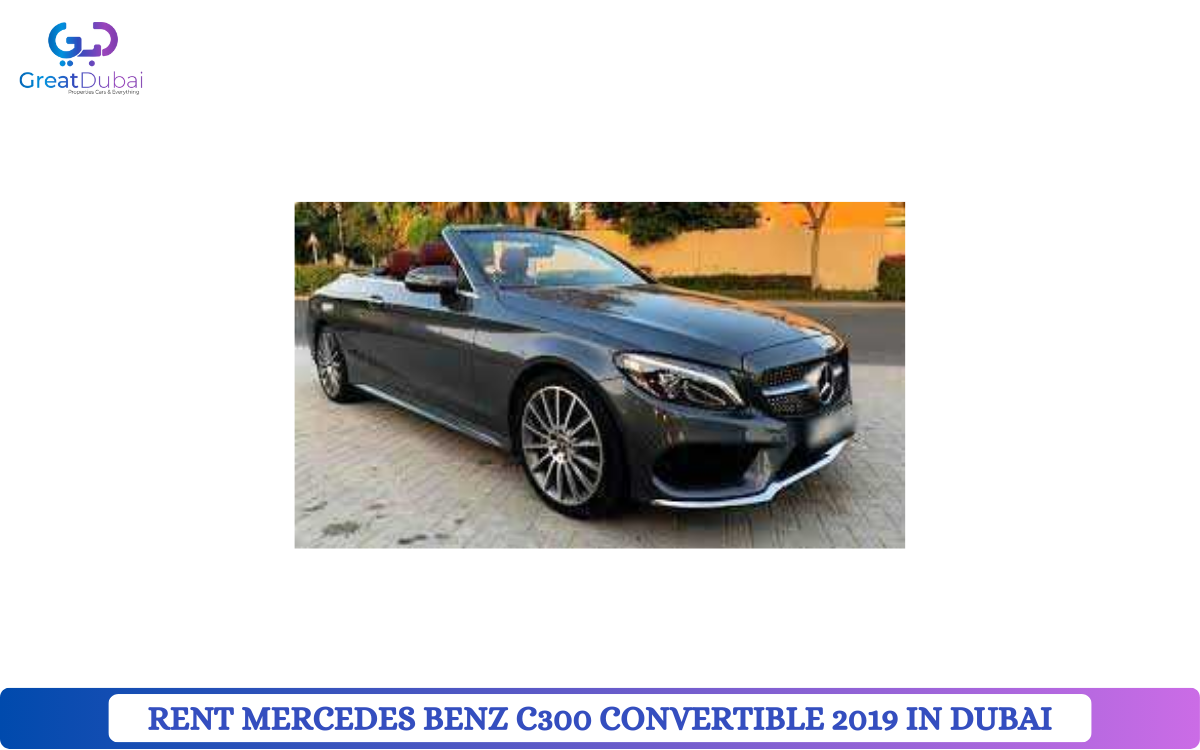 RENT MERCEDES BENZ C300 CONVERTIBLE 2019 IN DUBAI-pic_1