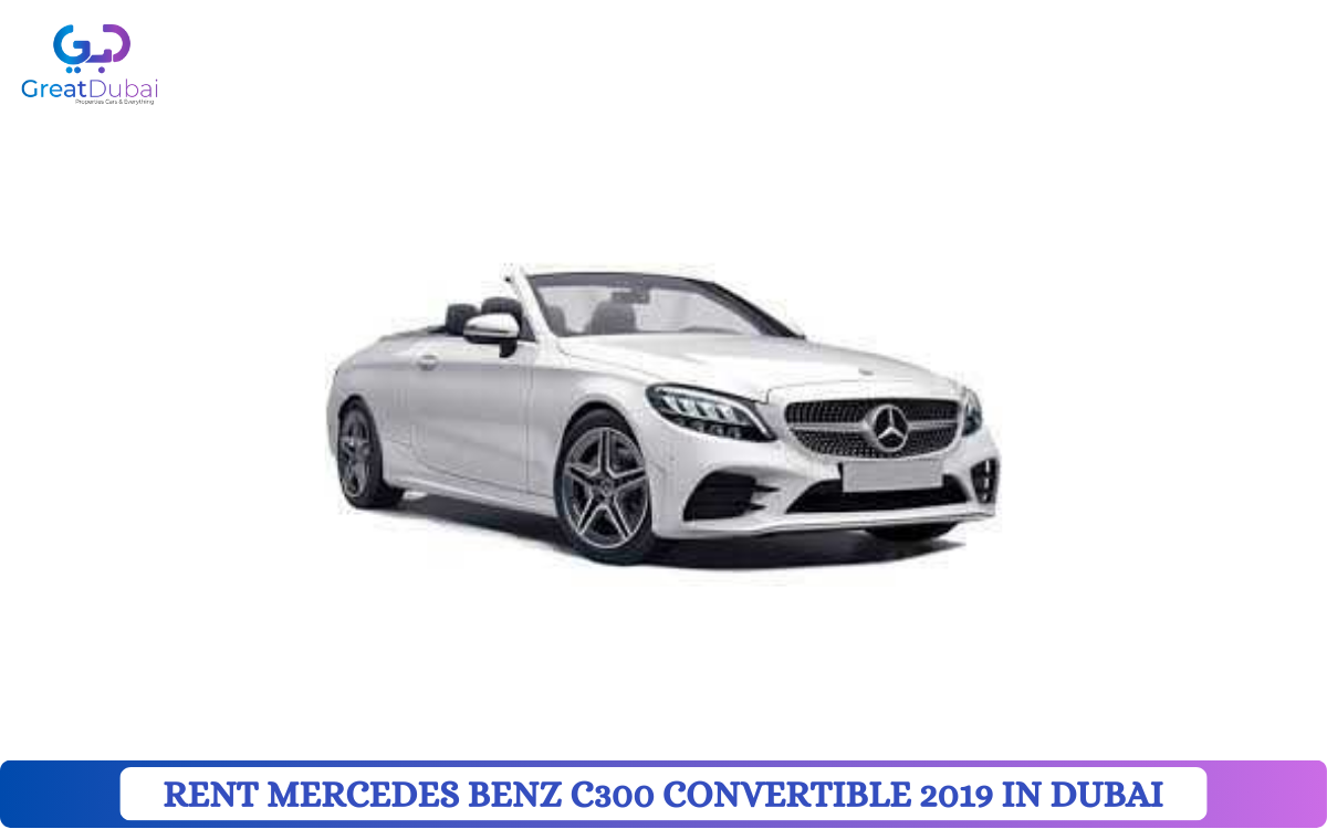 RENT MERCEDES BENZ C300 CONVERTIBLE 2019 IN DUBAI-pic_1