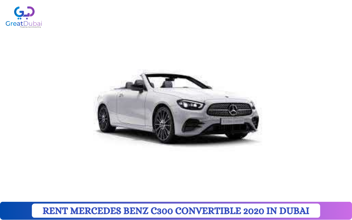 RENT MERCEDES BENZ C300 CONVERTIBLE 2020 IN DUBAI-pic_1