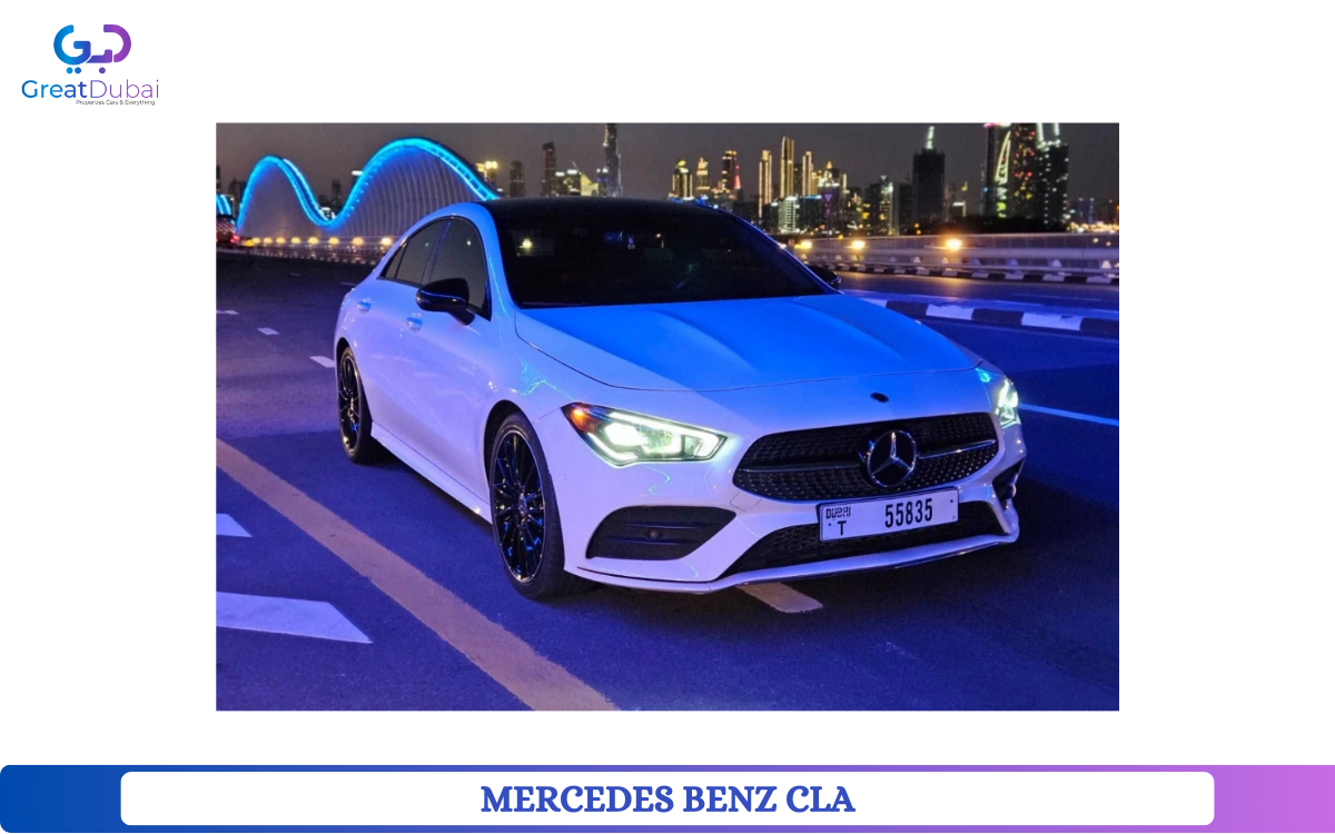 Rent Mercedes Benz CLA 250 2021 in Dubai-pic_1