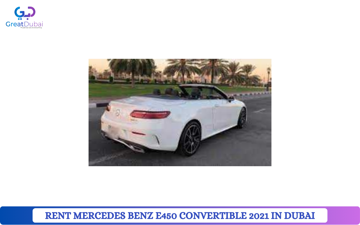 RENT MERCEDES BENZ E450 CONVERTIBLE 2021 IN DUBAI-pic_1