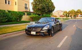 Rent Mercedes Benz SLC 300 2019 in Dubai-pic_1