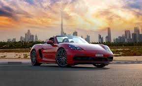 Rent Porsche 718 Boxster 2020 in Dubai-pic_3