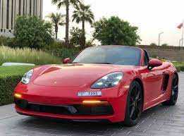 Rent Porsche 718 Boxster 2020 in Dubai-pic_2