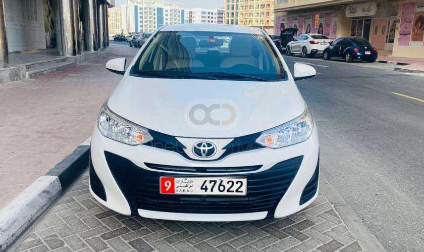 RENT TOYOTA YARIS 2019 IN DUBAI-pic_1