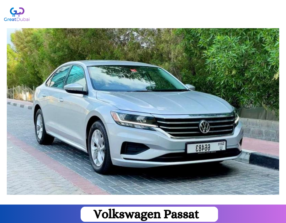 Rent Volkswagen Passat 2020 in Abu Dhabi-pic_1