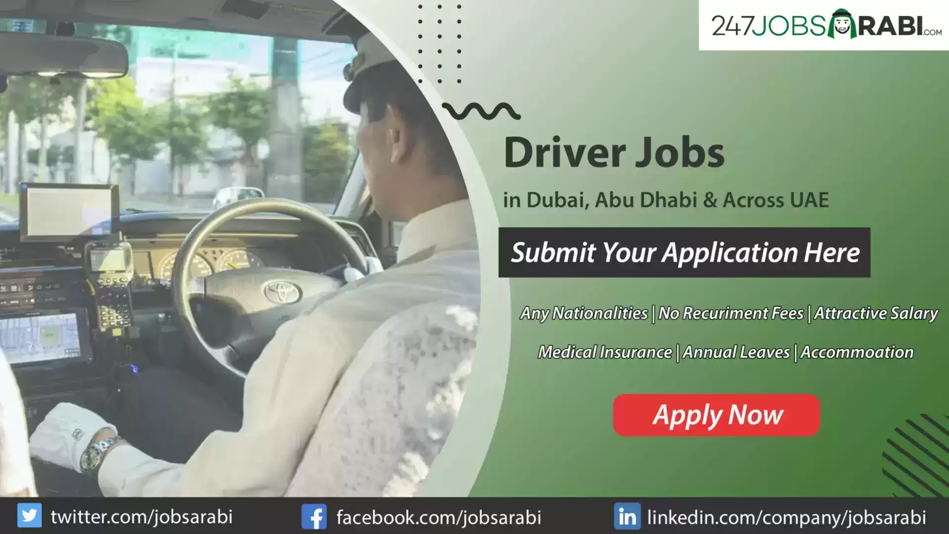Driver available with car for part-time
