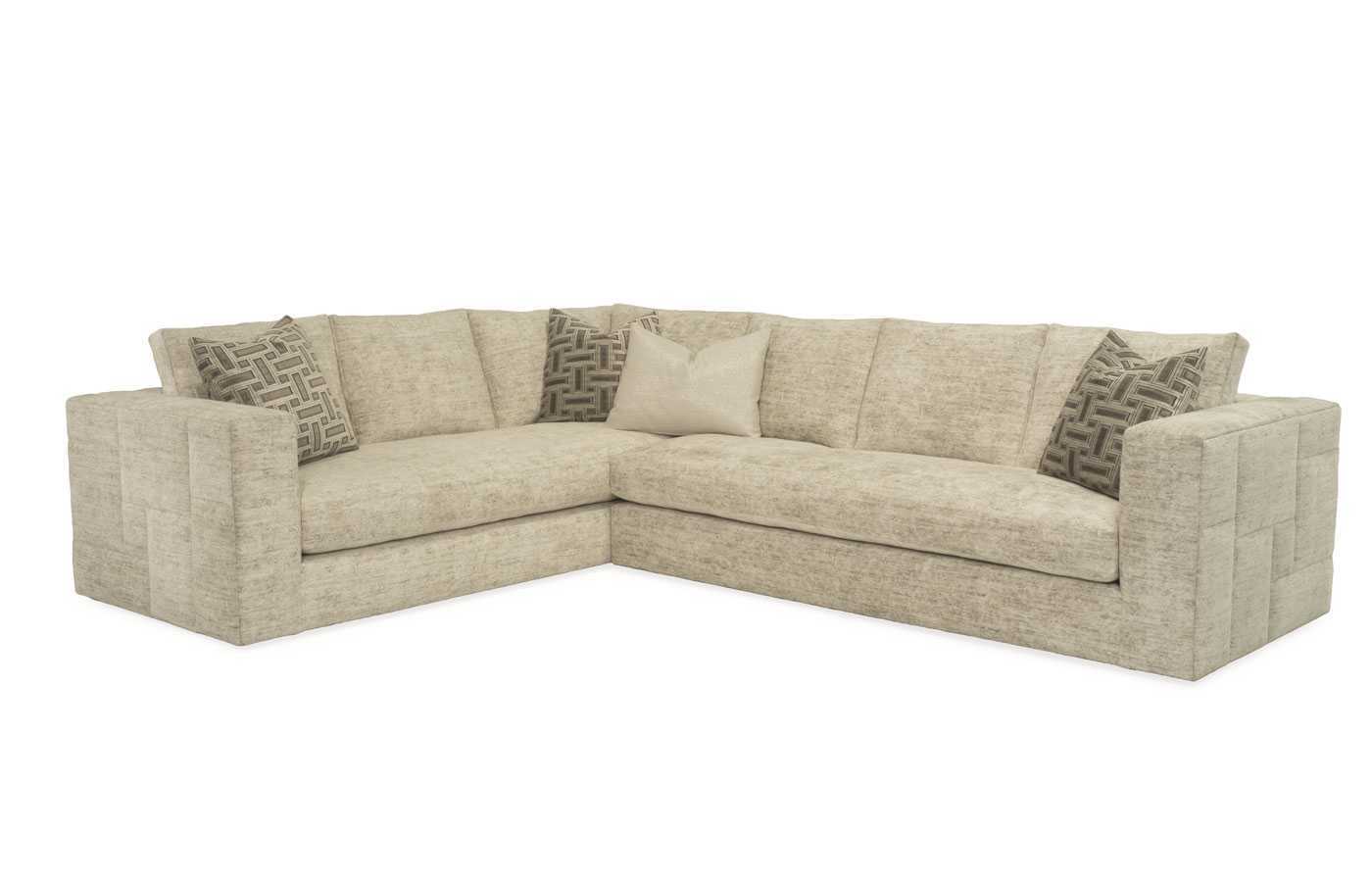 Rene cazares full feature filled L shape sofa