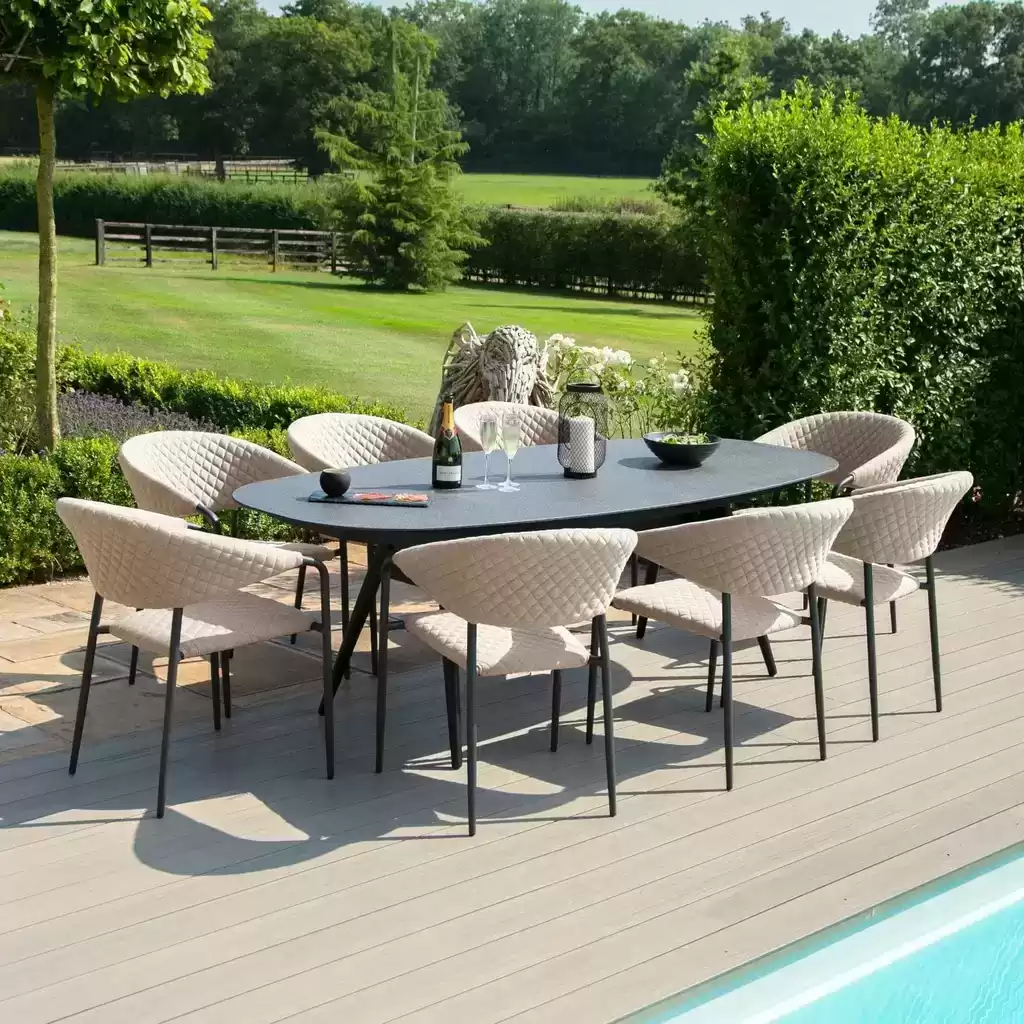 8-Seater Outdoor Dining Table and Chairs-pic_2