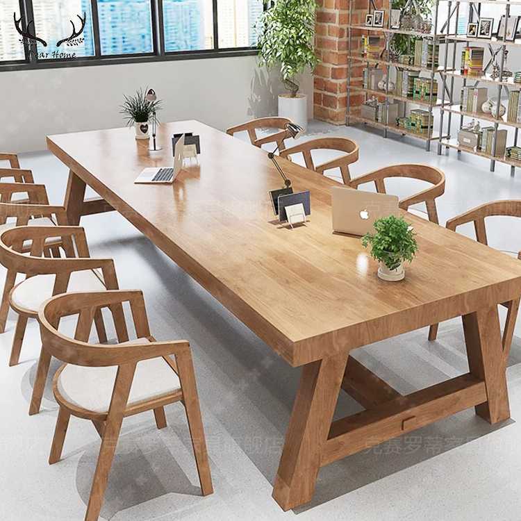 MARINA HOME SOLID WOOD DINING TABLE WITH 8 CHAIRS EXCELLENT CONDITION-pic_1