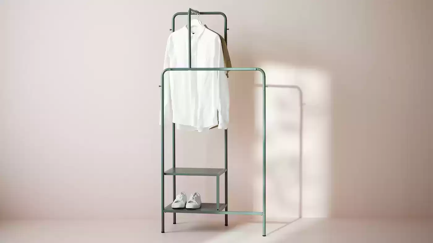 Ikea metal clothes hanger/98 pcs-pic_1