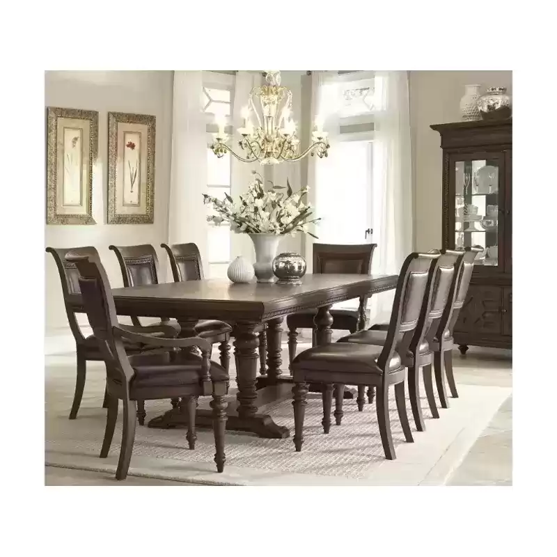 Marina Home Dinning Table With 8 Chairs-pic_1