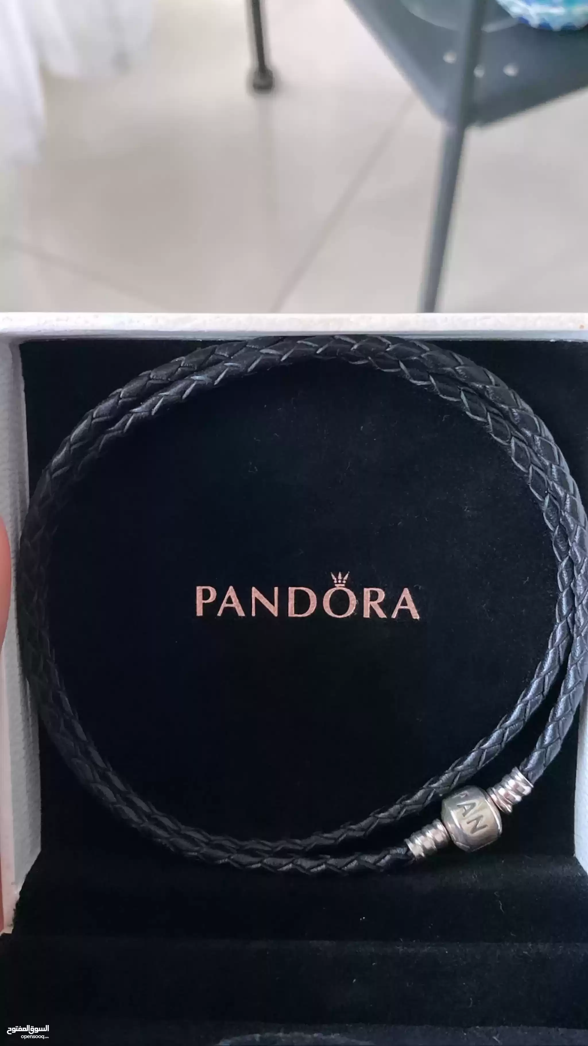 Pandora double black bracelet