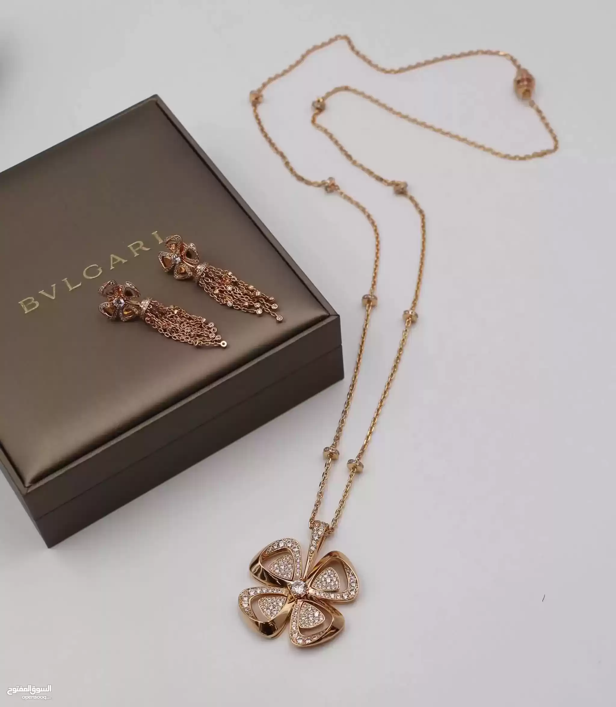 BVLGARI* Set Long Necklace with Earrings #*Master Quality-pic_3
