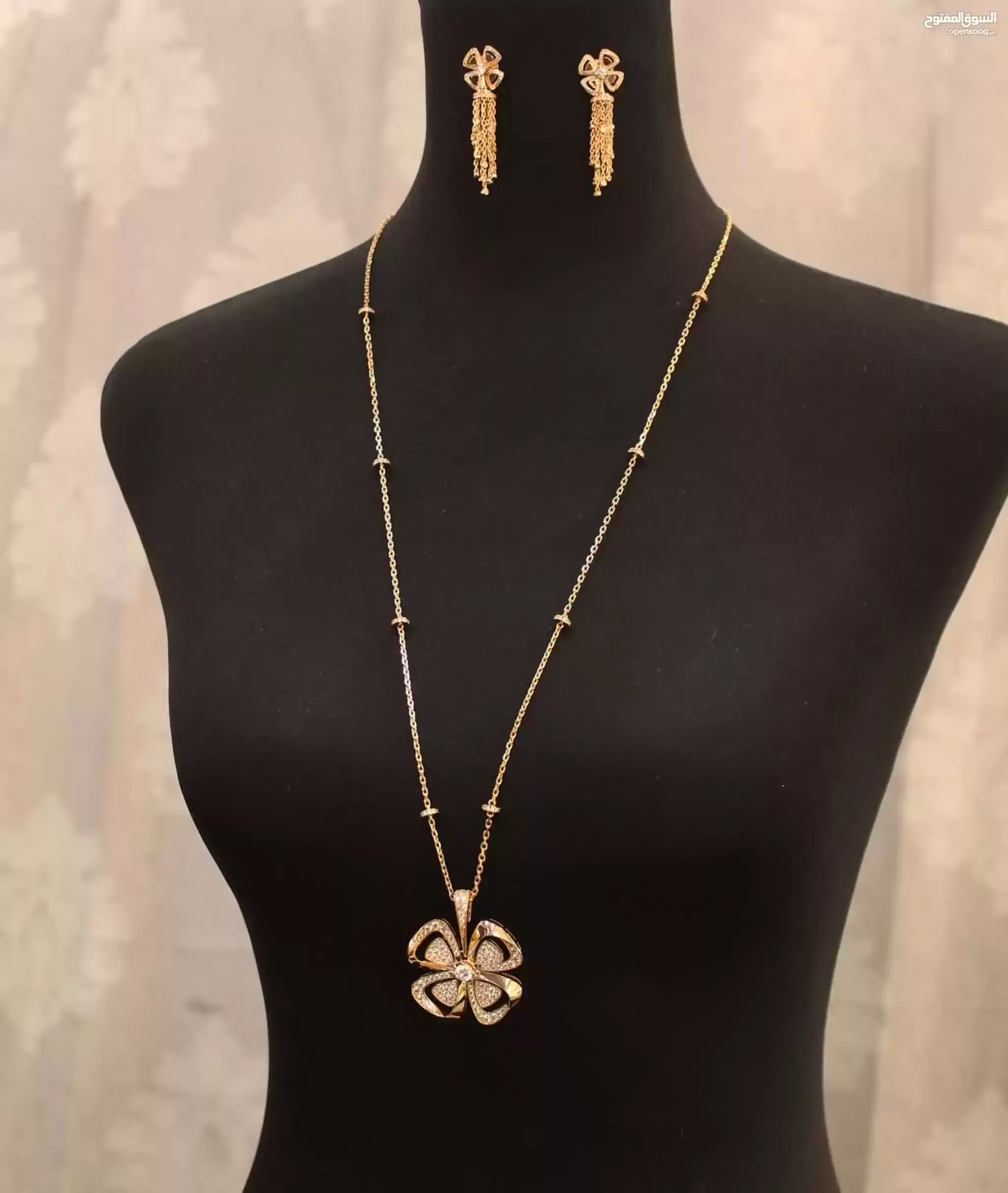 BVLGARI* Set Long Necklace with Earrings #*Master Quality-pic_2