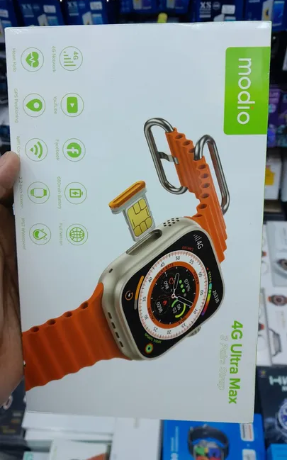 Modio 4G Ultra Max Smart Watch with 3 Strap-pic_3