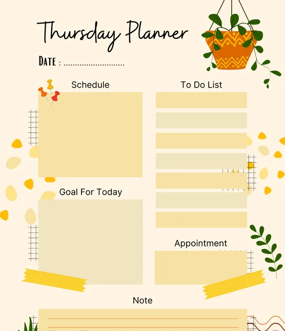 Pastel Illustrated My 7 Day Journal Weekly Planner HD PDF-pic_2