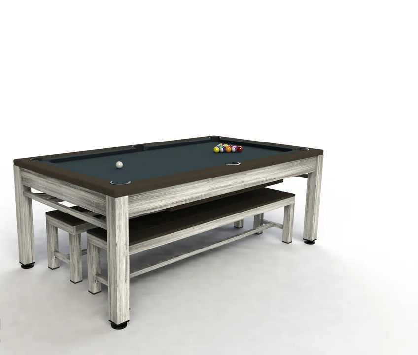 Outdoor table, pool table & table tennis 3 in 1