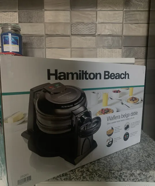 Hamilton beach waffle maker-image