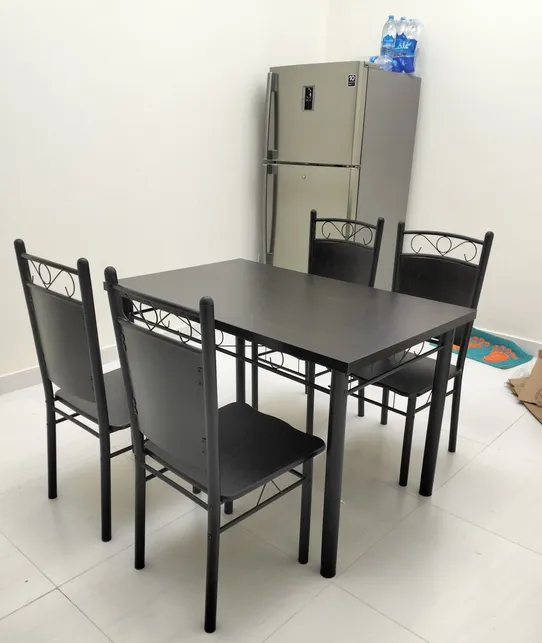 Brand New dinning table with four chairs for sale