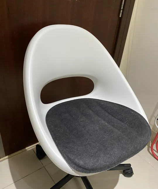 Ikea White Chair-pic_2