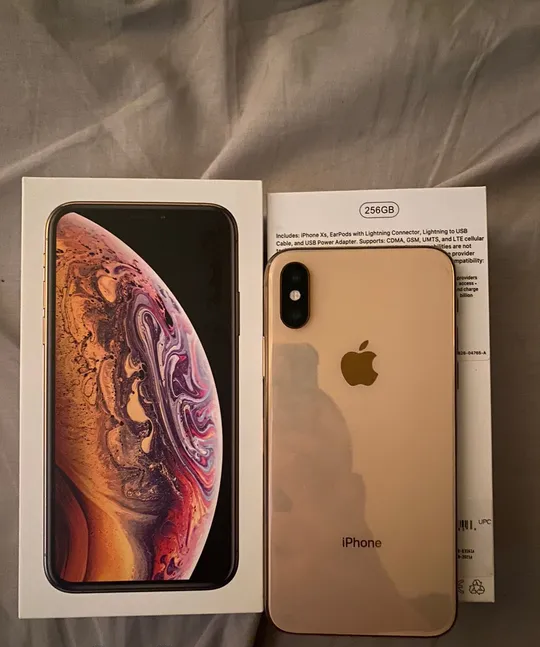 Iphone Xs gold 256