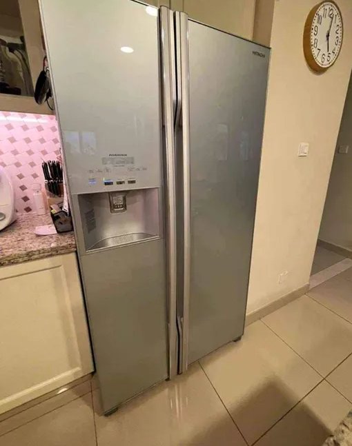 Hitachi side by side refrigerator 750 liter