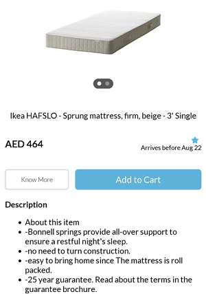 Ikea Single Beds x 2   Chat 05585512XX Back to Results Dubai / Home & Garden / Bedroom Furniture / Bedrooms - Beds Ikea Single Beds x 2 Share Ad Add to Favorites Now 4 / 4-pic_3
