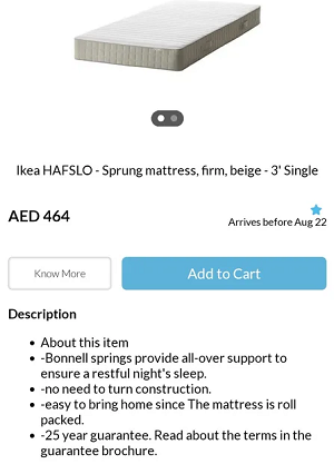 Ikea Single Beds x 2   Chat 05585512XX Back to Results Dubai / Home & Garden / Bedroom Furniture / Bedrooms - Beds Ikea Single Beds x 2 Share Ad Add to Favorites Now 4 / 4-pic_2