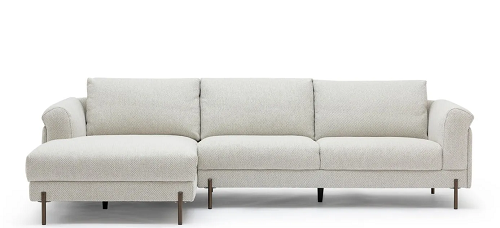 Feather Filled The Loom Collection Lshape Sectional sofa-image