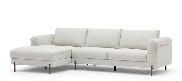 Feather Filled The Loom Collection Lshape Sectional sofa-pic_1