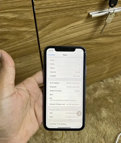 iPhone 11 Purple Color Clean Face id not work desplay original 750 Final-pic_1