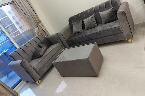 Brand New Sofa for sale with table - One week Used - AED 500