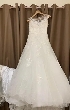 Pronovias Seba Princess Wedding Dress In Lace for Women-pic_3