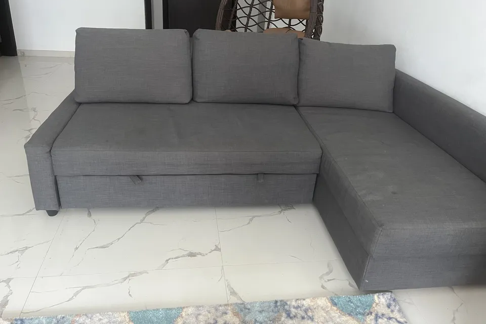 5 seater Sofa cum Bed from IKEA .-image