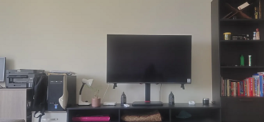 Ikea Brimmers TV cabinet + side shelf + writing desk-image