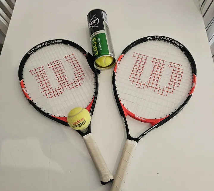 Wilson Roger Federer 21 & 23 size tennis rackets