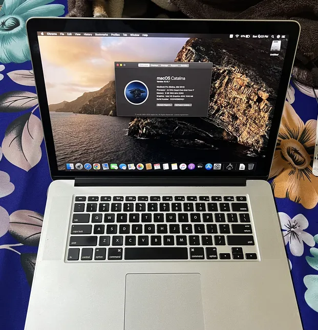 Mac Pro 1398-Corei7/8//256GB Ratina Display