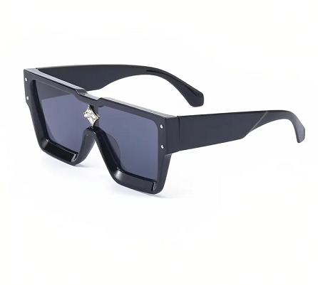 2023 Design Large Chunky Square Sunglasses Women Men Big Flat Top Sun Glasses Square Amazing Eyewear-image