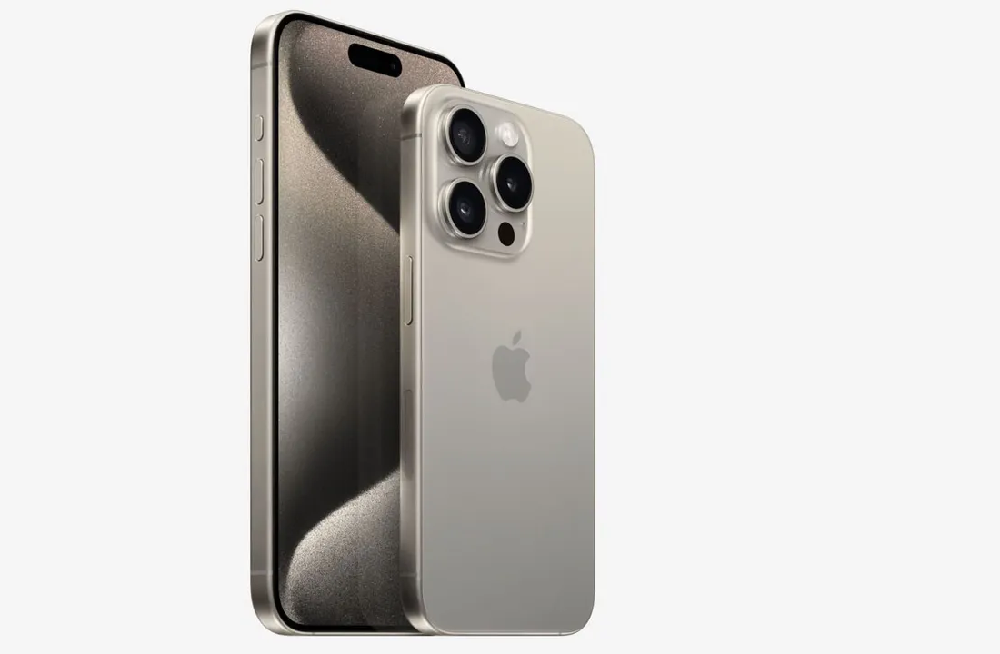 iPhone 15 pro max 256 natural titanium
