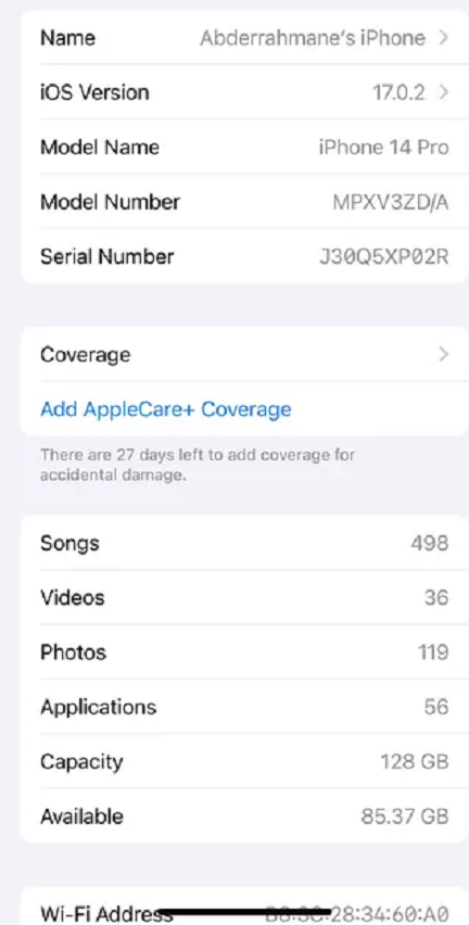 iPhone 14 pro 128GB-image