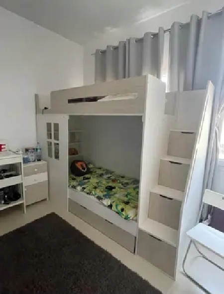 beautiful baby lofted bed-pic_3