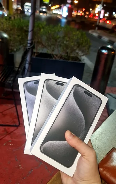 iPhone 15 Promax 256 GB Black titanium-image