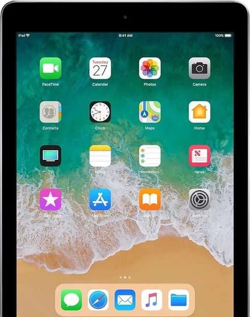 2018 Apple iPad 6th Gen (9.7- inch, Wi-Fi, 128GB)- Space mixx all cooler available) (best) (Renewed)-pic_2