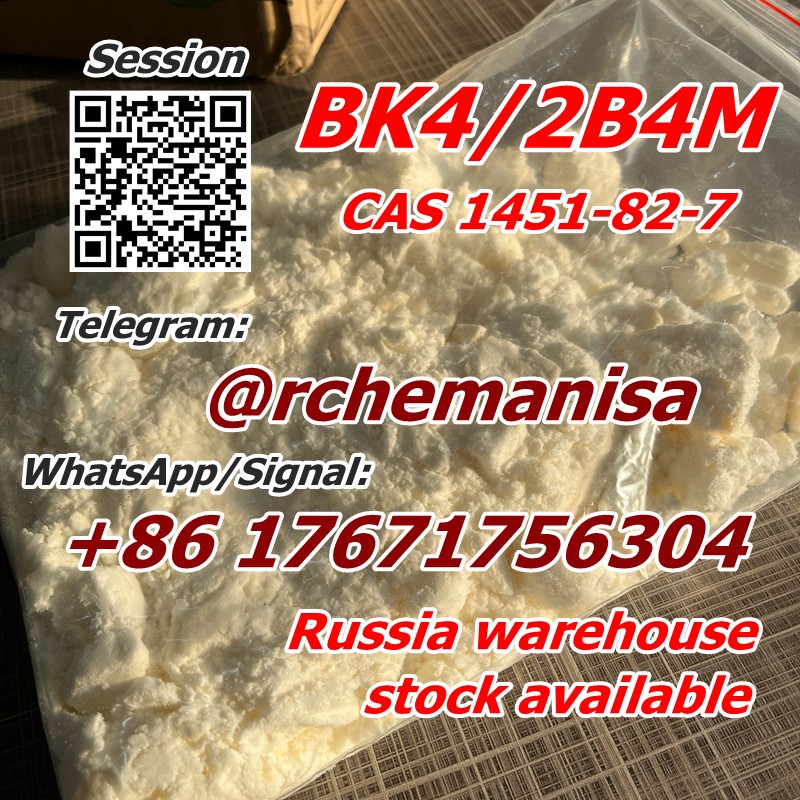 +8617671756304 BK4 2-bromo-4-methylpropiophenone CAS 1451-82-7 Russia Local Warehouse