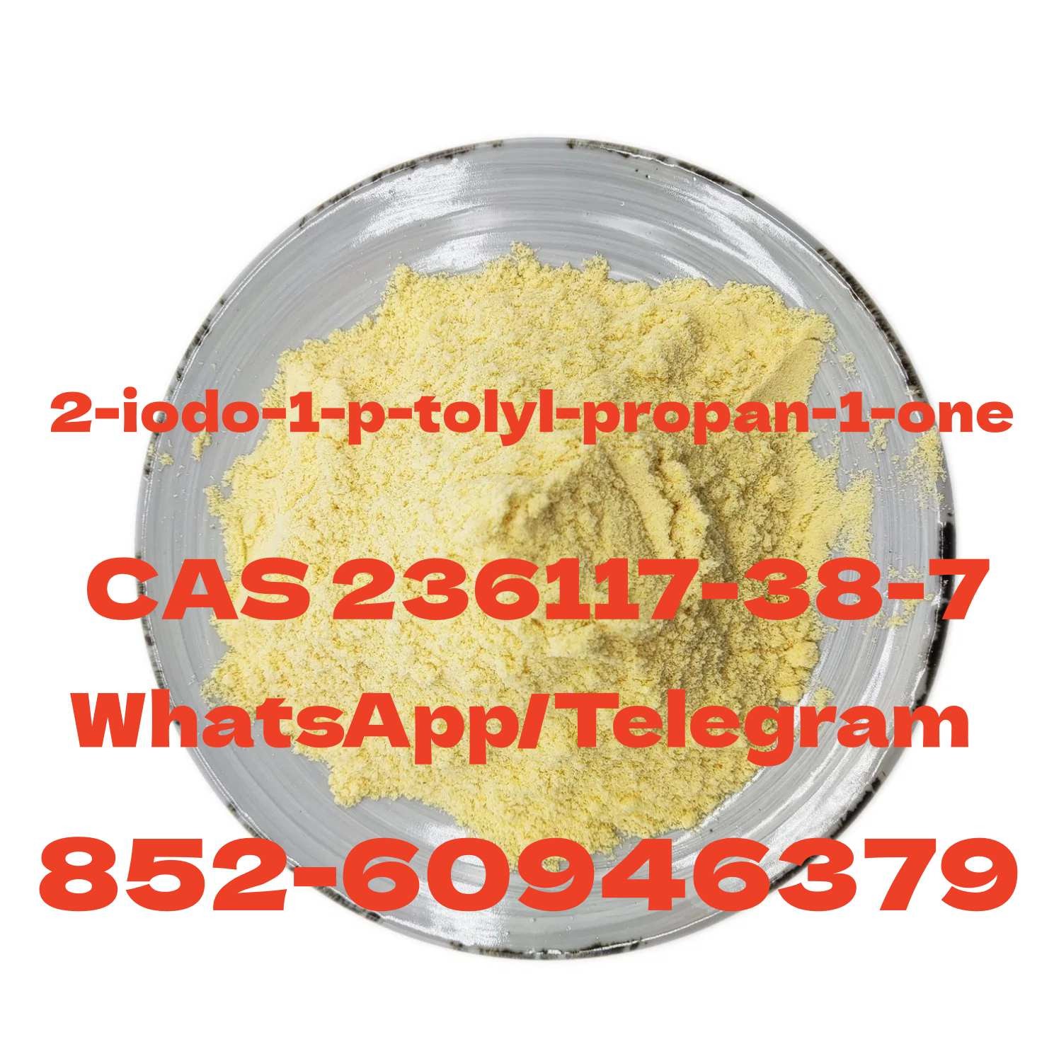 2-iodo-1-p-tolyl-propan-1-one  CAS 236117-38-7-image