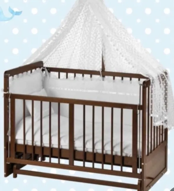 Baby Cot Pure Wood Brand New
