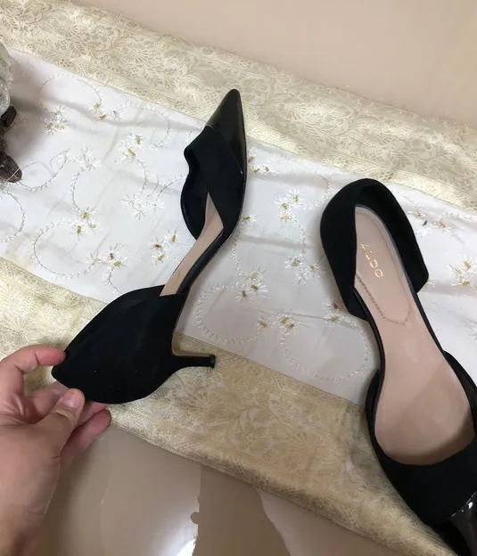 Black heel shoes-pic_3