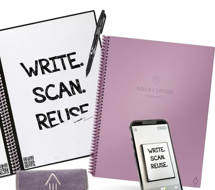 Rocketbook Smart Reusable Notebook, Fusion Plus Letter-image